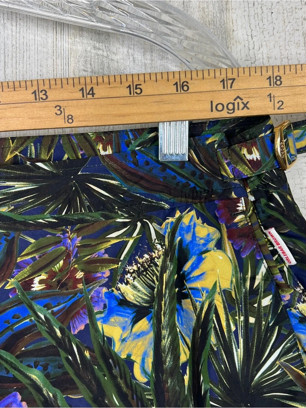 Orlebar Brown Setter Floral Swim Trunks Shorts 38 Luxury Resort Vacation Riviera
